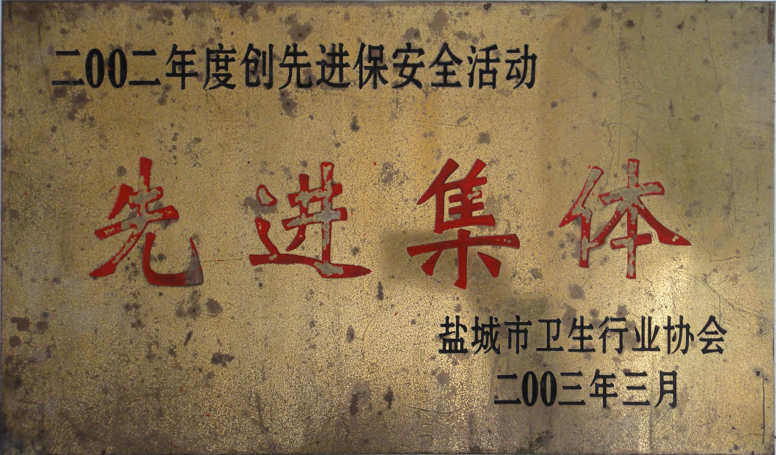 2002年度創先進保安全活動先進集